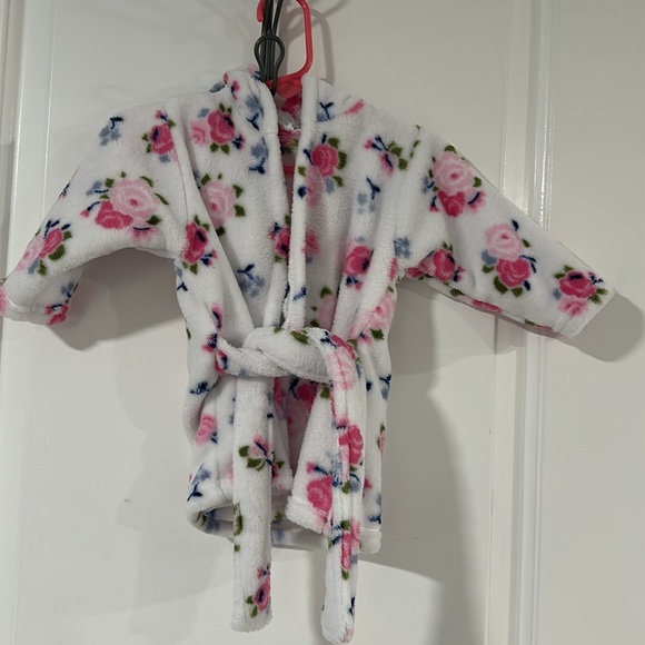 Floral Baby Bath Robe - Picture 2 of 3